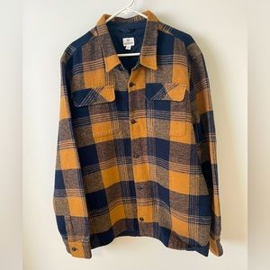 tentree men’s heavy weight flannel
